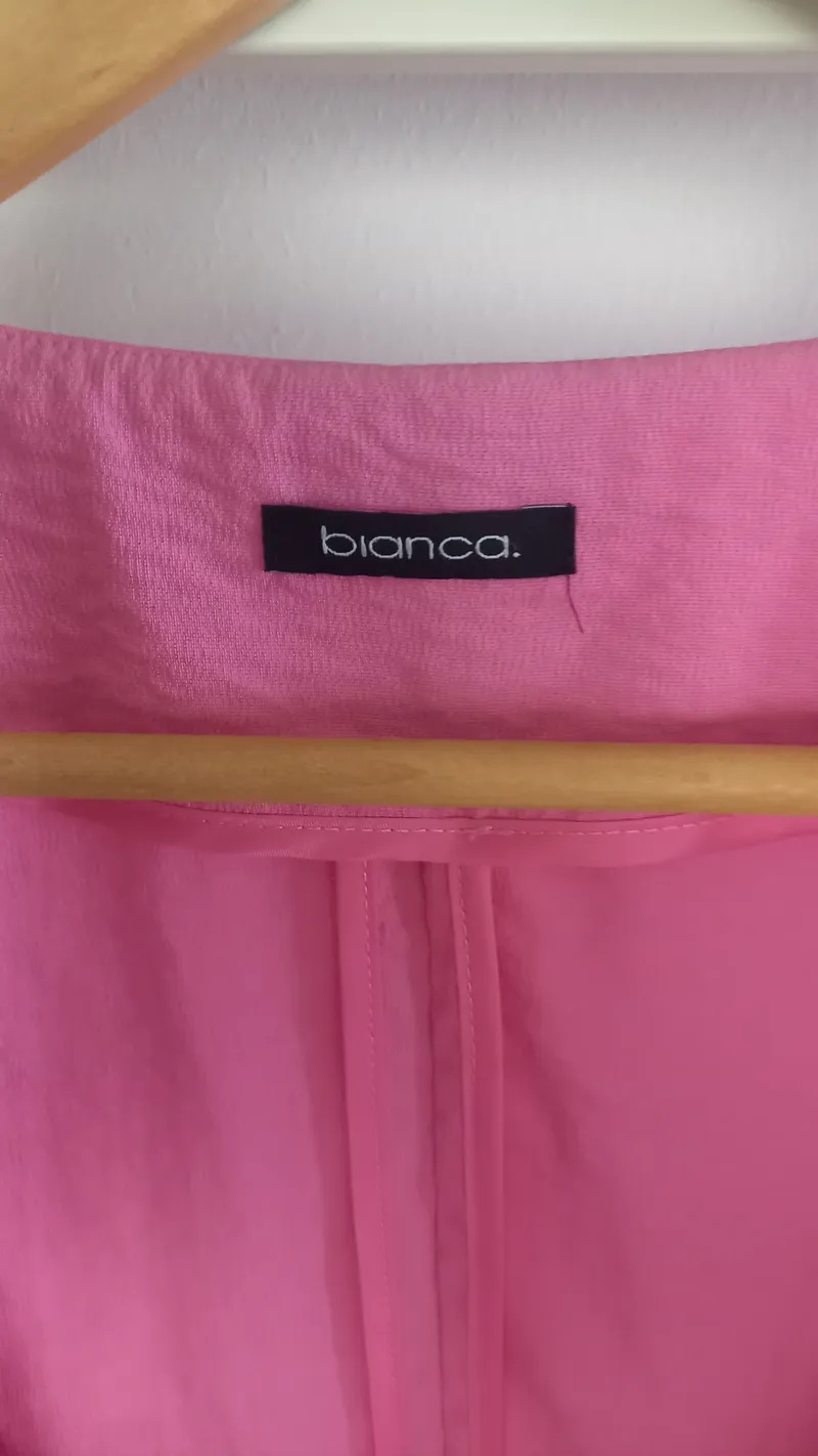 Bianca Damen Sakko Blazer Gr. 44/XXL Pink Feminin Elegant 5
