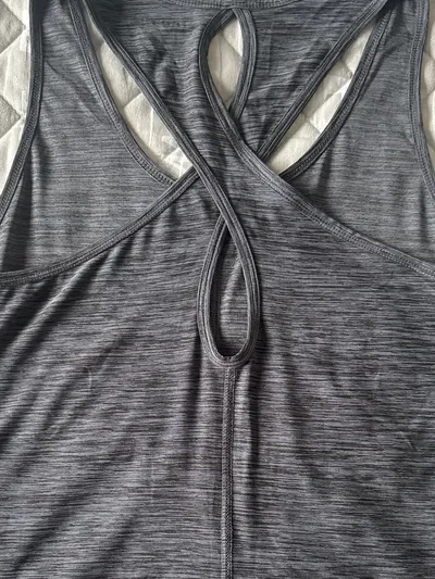 BLWR Damen Sportshirt Grau M Sport Fitness Tank Top