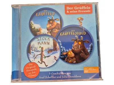 Der Grüffelo Hörspiel CD 3 Geschichten Axel Scheffler Julia Donaldson Kinder