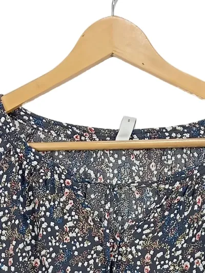 Soyaconcept Damen Bluse 36;S Blumenmuster Langarm Viskose Casual