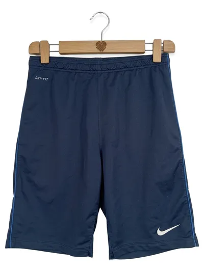 Nike Dri-Fit Herren Sport Shorts Blau Gr. S Polyester Trainingshose