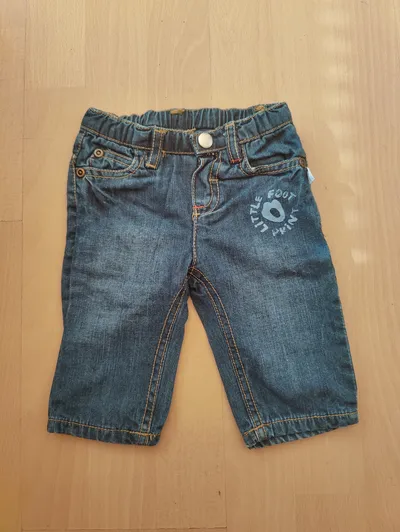 KANZ Jeans Shorts Baby Größe 62 Blau Casual Baumwolle