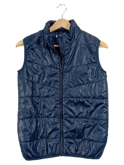 NAME IT Kinder Steppweste Gr. 152 Blau Weste ärmellos Jungen