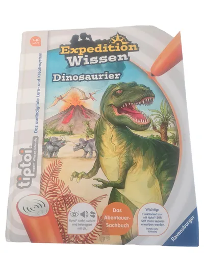 tiptoi Expedition Wissen Dinosaurier Ravensburger Sachbuch Kinder 7-10 Jahre