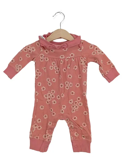 Carter's Baby Body Mädchen Gr. 62 (3 Monate) Rosa Blumenmuster