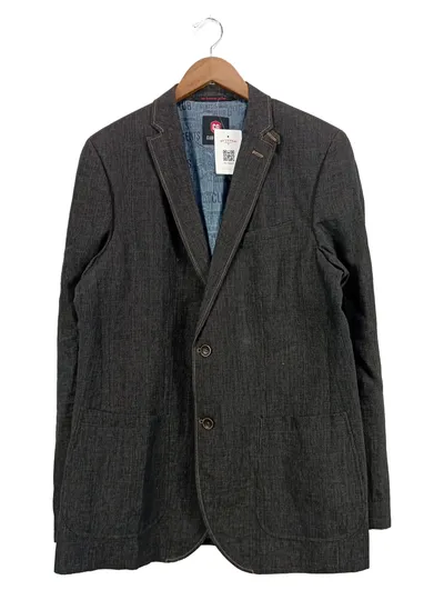 Club of Gents Sakko Herren Gr. 44 Grau Business