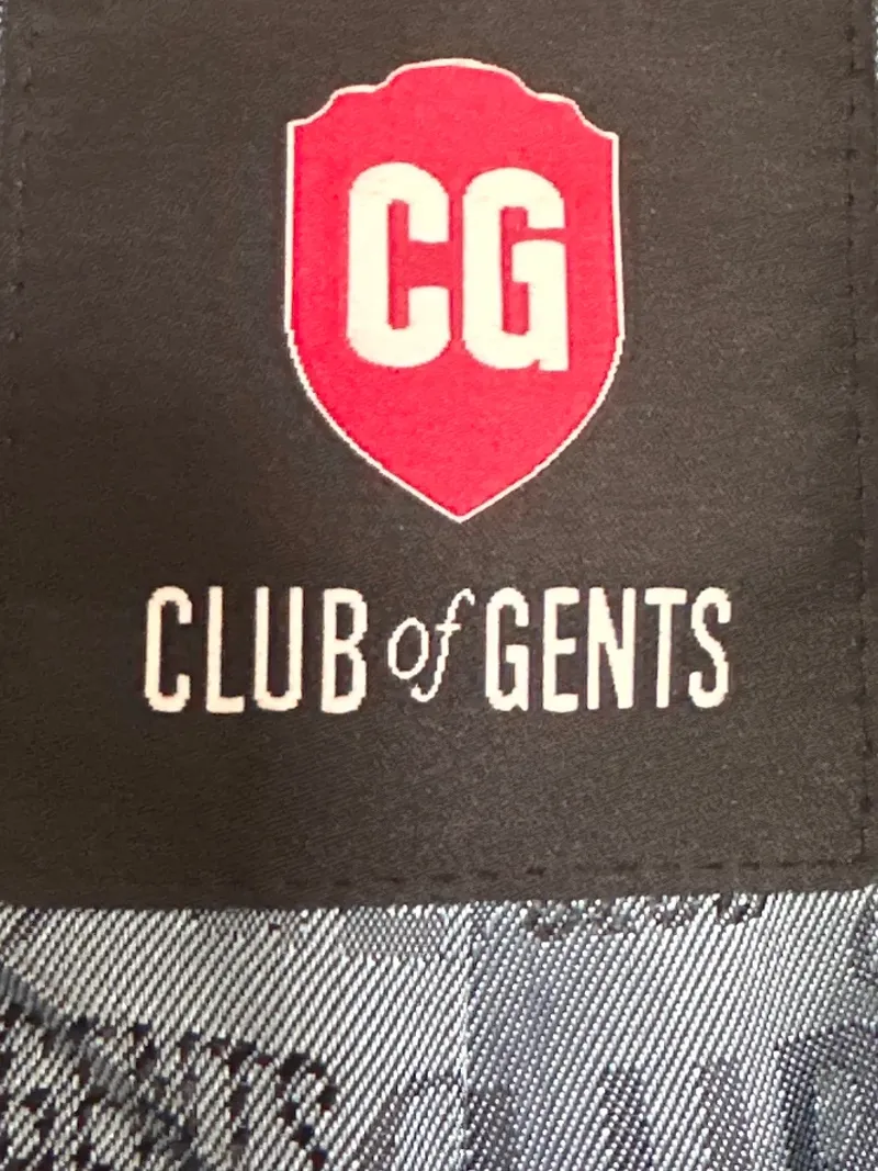 Club of Gents Sakko Herren Gr. 44 Grau Business 5
