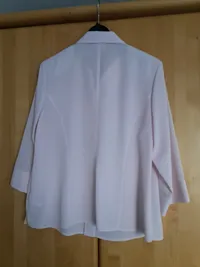 ERFO Damen Bluse Gr. 44/XXL Rosa Elegant mit Strassbesatz 3