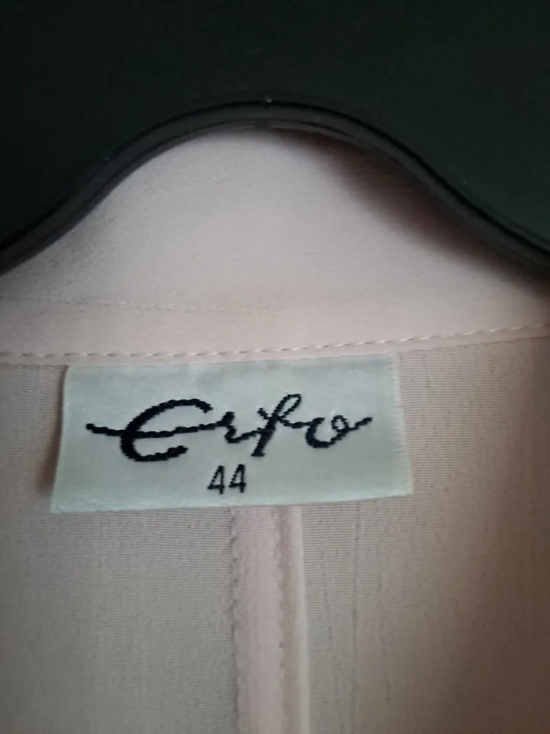 ERFO Damen Bluse Gr. 44/XXL Rosa Elegant mit Strassbesatz 6