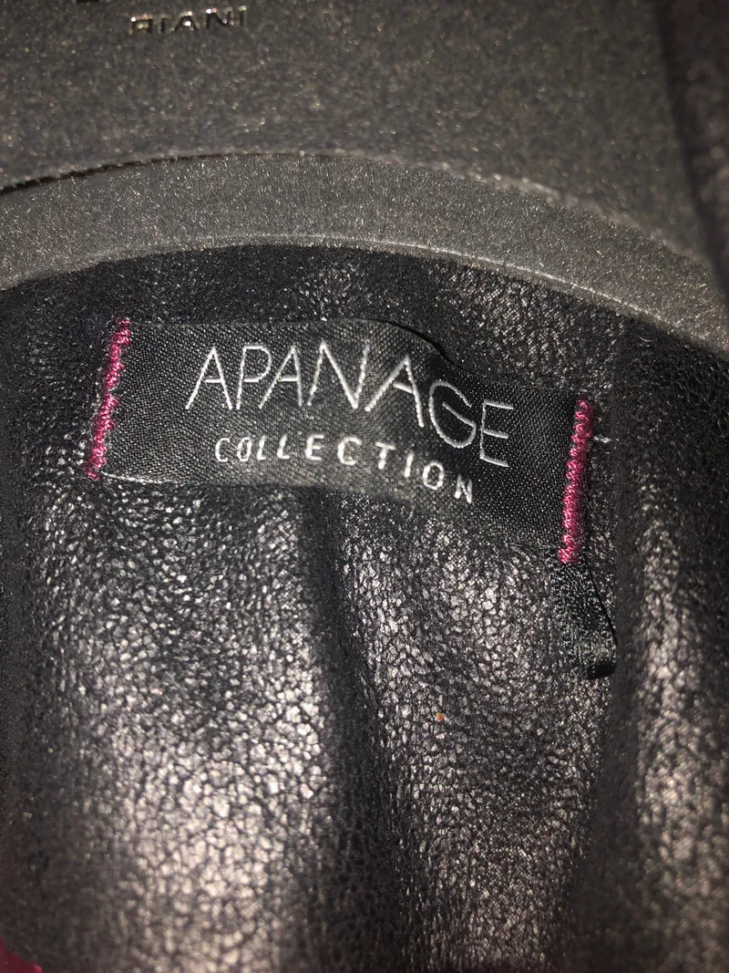 Apanage Damen Leichte Jacke Gr. 46 Schwarz Modern Polyester 5