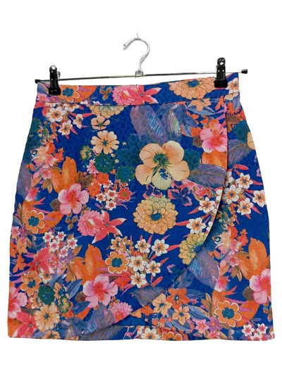 Suiteblanco Damen Wickelrock Blumenmuster Gr. 38