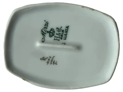 Heinrich & Co. Auflaufform Klassisch Mehrfarbig 36x20cm Porzellan Ofenform