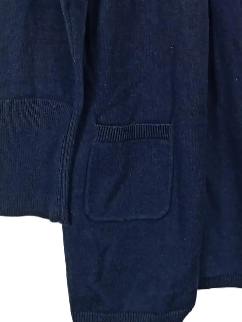 Brookshire Damen Strickjacke Blau Gr. 42/XL Casual Wolle Cardigan 3