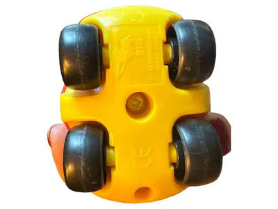 BIG Feuerwehr Spielzeugauto Kunststoff Mehrfarbig 16x9 cm
