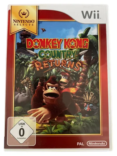 Nintendo Donkey Kong Country Returns Wii Plattformer Spiel