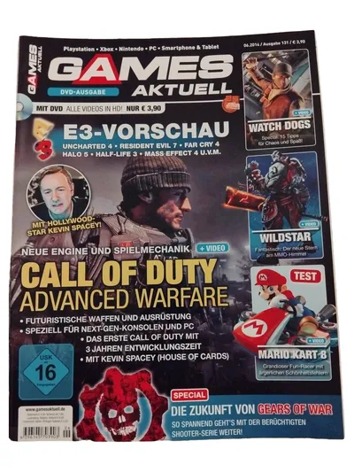 Games Aktuell 06/2014 Magazin DVD E3 Vorschau Uncharted Resident Evil