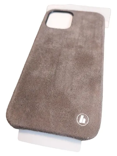 Hama Schutzhülle iPhone 12/12 Pro Elegant Braun Uni Leder-Optik