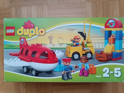 LEGO Duplo Flugzeug Spielzeug ab 24 Monate Mehrfarbig Kunststoff