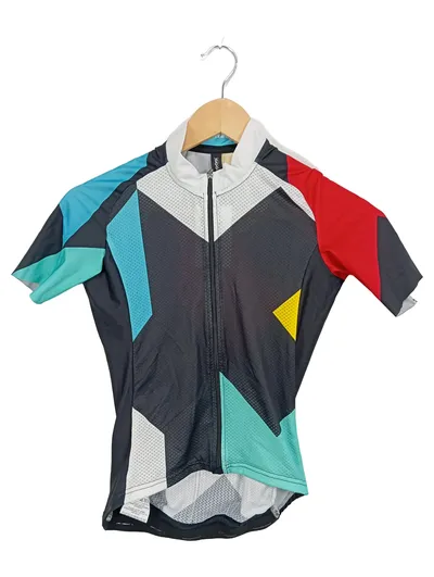 ASSOS Herren Radtrikot Kurzarm Gr. 46/S Sportlich Mehrfarbig
