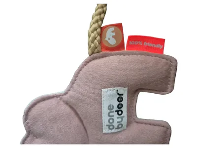 Done by Deer Schmusetuch Elefant Pink Kinder Schnuffeltuch Baby