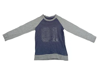 Smiley Kinder Pullover Gr. 86 Mehrfarbig Casual Schriftzug 01
