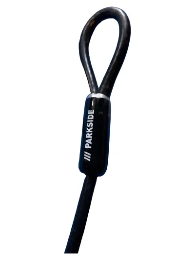 Parkside Fahrradschloss Kabelschloss Schwarz Diebstahlschutz Fahrrad