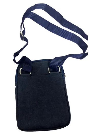 Namuro Exchange Herren Umhängetasche Blau Crossbody Bag Casual Stoff