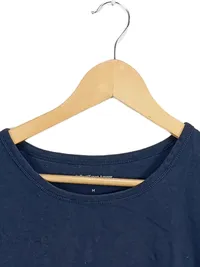 Collectif mon Amour Damen T-Shirt Gr. 38/M Blau Casual Baumwolle 3