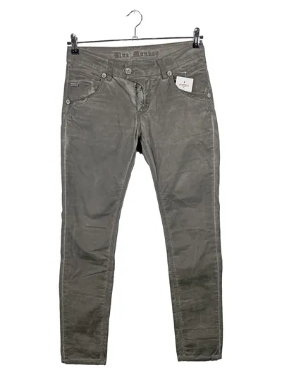 Blue Monkey Damen Jeans Hose Gr. 29/32 Grau Stretch Casual