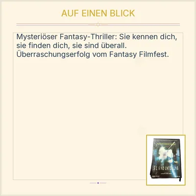 Sie sind unter uns DVD Thriller Norberto López Amado e-m-s Fantasy Filmfest