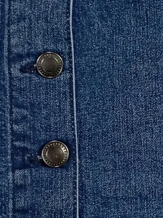 Bexleys Woman Damen Jeansrock Blau Gr. 38 M Casual Knopfleiste Midirock 5