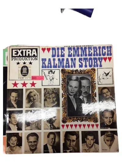 Odeon Emmerich Kálmán LP Vinyl Vera Kálmán Operette Klassik