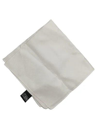 Dressmann Einstecktuch Herren Seide Weiß Elegant