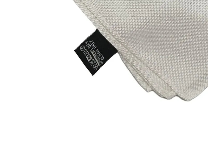 Dressmann Einstecktuch Herren Seide Weiß Elegant 2
