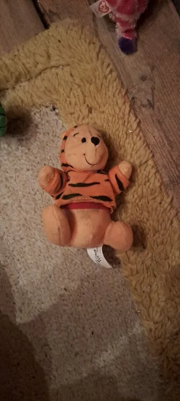 Disney Winnie Puuh Bär Kuscheltier Charmant Orange 14cm