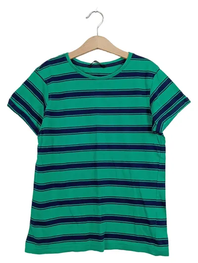 George Kinder T-Shirt Gr. 152 Gestreift Kurzarm Baumwolle Mehrfarbig
