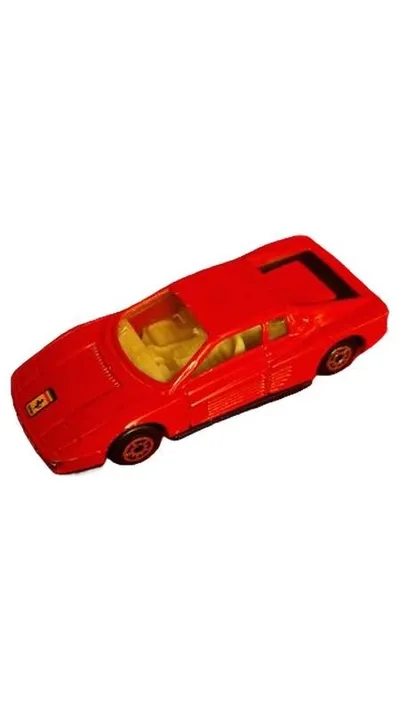 Maisto Ferrari Testarossa Spielzeugauto Rot Metall Sammler Modellauto