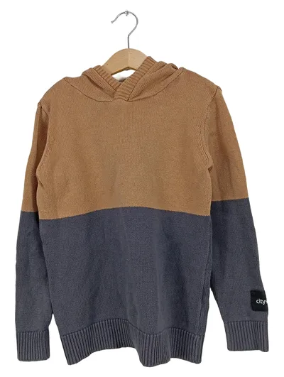 alive Kinder Kapuzenpullover Gr. 122 Baumwolle Mehrfarbig Langarm
