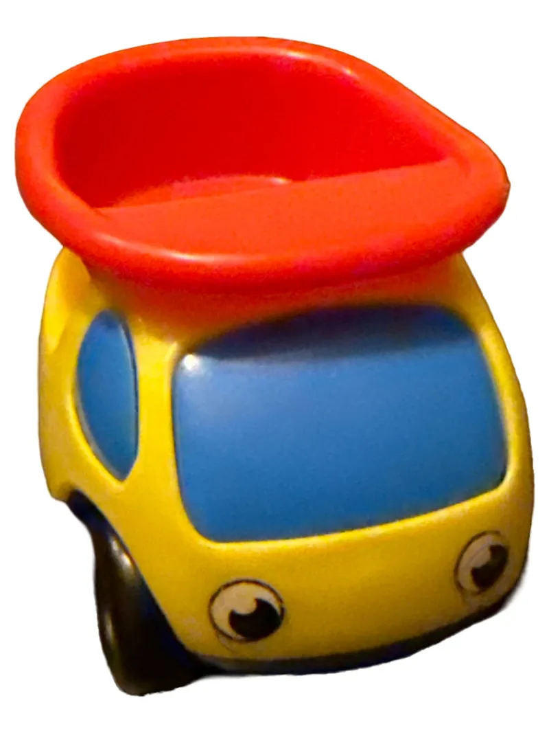 BIG Spielzeugauto Mehrfarbig Kunststoff Mini Auto Kinder Spielzeug 8cm 1