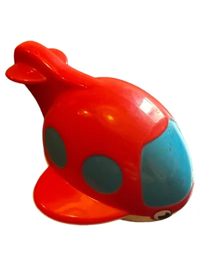 BIG Flugzeug Spielzeug Kinder Kunststoff Rot Blau