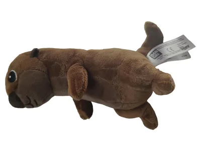 Bandai Otter Kuscheltier Plüschtier Natur Braun 17cm