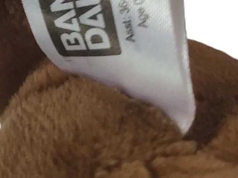 Bandai Otter Kuscheltier Plüschtier Natur Braun 17cm 4