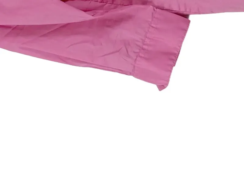0039 Italy Hemdblusenkleid Pink Gr. 42/XL Casual Baumwolle Freizeit 6