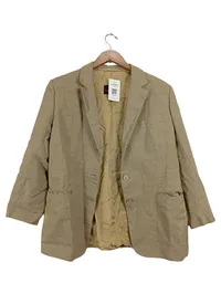 d'Avenza Sakko Damen Gr. 44 Beige Business Blazer Meliert 1