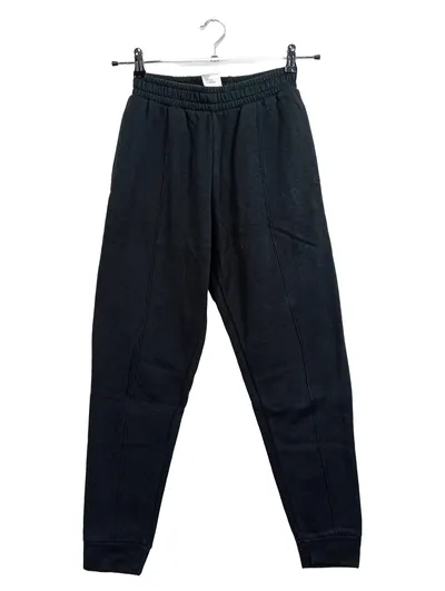 Reebok Damen Jogginghose Gr. 34/XS Schwarz Sportlich Baumwolle