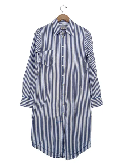 Paul Smith Gestreiftes Hemdblusenkleid Damen Gr. 44 XXL Casual Mehrfarbig