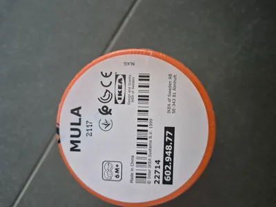 IKEA MULA Kindergeschirr Set Orange für Babys Kleinkinder
