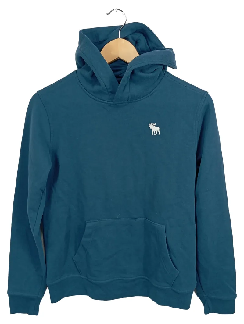 Abercrombie Kids Kapuzenpullover Jungen Gr. 152 (13/14) Blau Hoodie 1