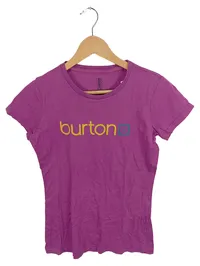 Burton Damen T-Shirt Gr. 36/S Pink Casual Logo-Print 1