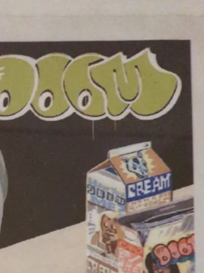 MF DOOM MM...FOOD Album Poster 30x45 cm Hip Hop Rap Wandbild Deko